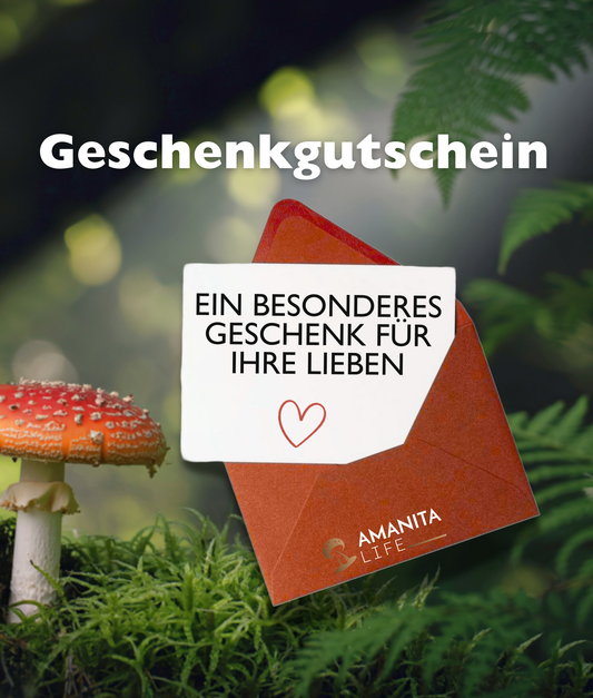 Virtueller Fliegenpilz-Geschenkgutschein