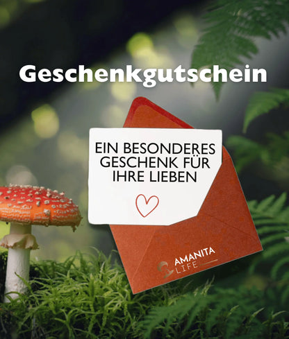 Virtueller Fliegenpilz-Geschenkgutschein